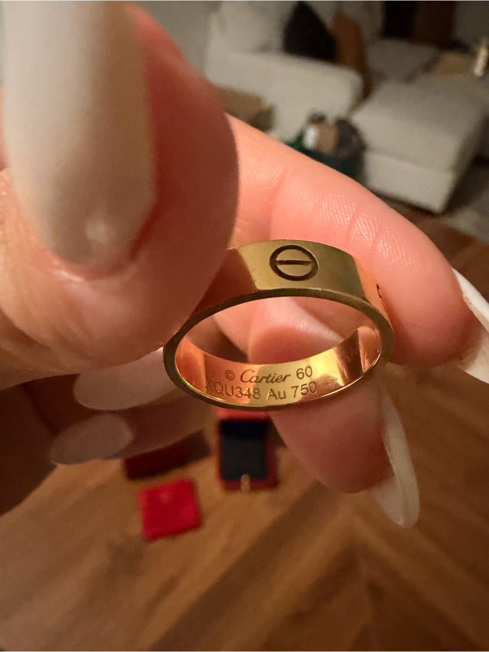 Cartier Gold Love Ring - Picture 3 of 4